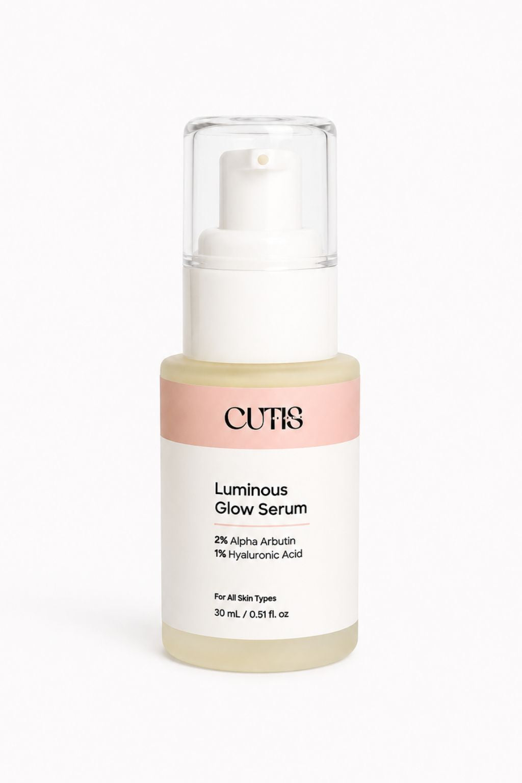 Luminous Glow Face Serum - Hydrating Brightening Serum for Clear Skin | Cutis Organic