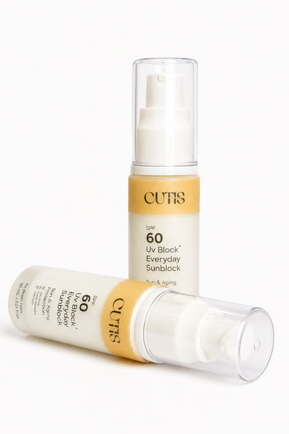 Cutis Organic SPF 60 Sunscreen | Best Face Sunblock for Daily UV Protection